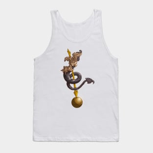 snake art Tank Top